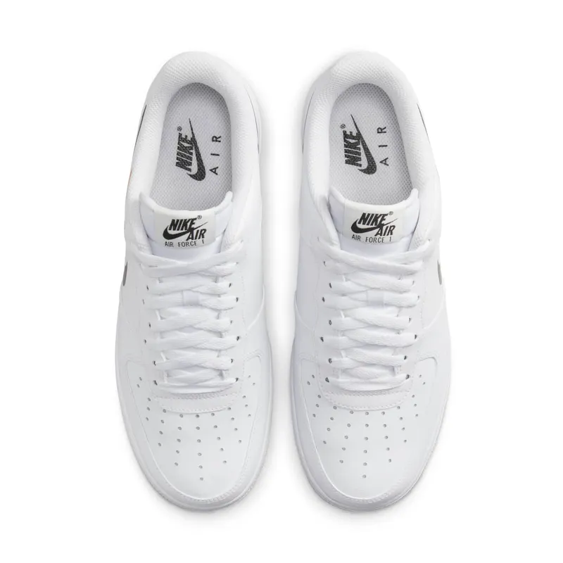 Nike Air Force 1 Low ’07 Multi Swoosh White Black (FN7807-100)