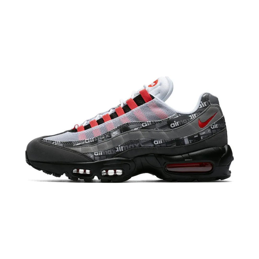 Nike Air Max 95 Atmos We Love (Bright Crimson) Black/Bright Crimson-Medium Ash (AQ0925-002)