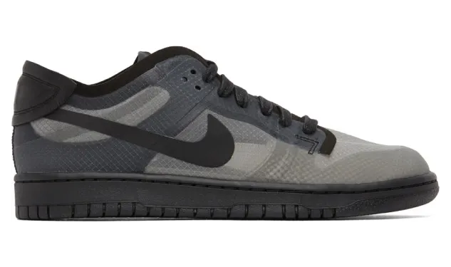 Comme des Garcons Homme Plus Black Nike Edition Dunk Low Sneakers (GE-K102-001)