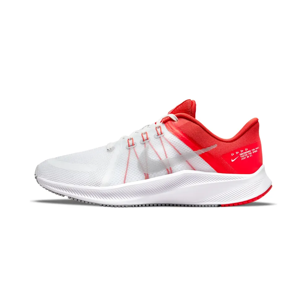 Nike Quest 4 White Chile Red (DA1105-100)