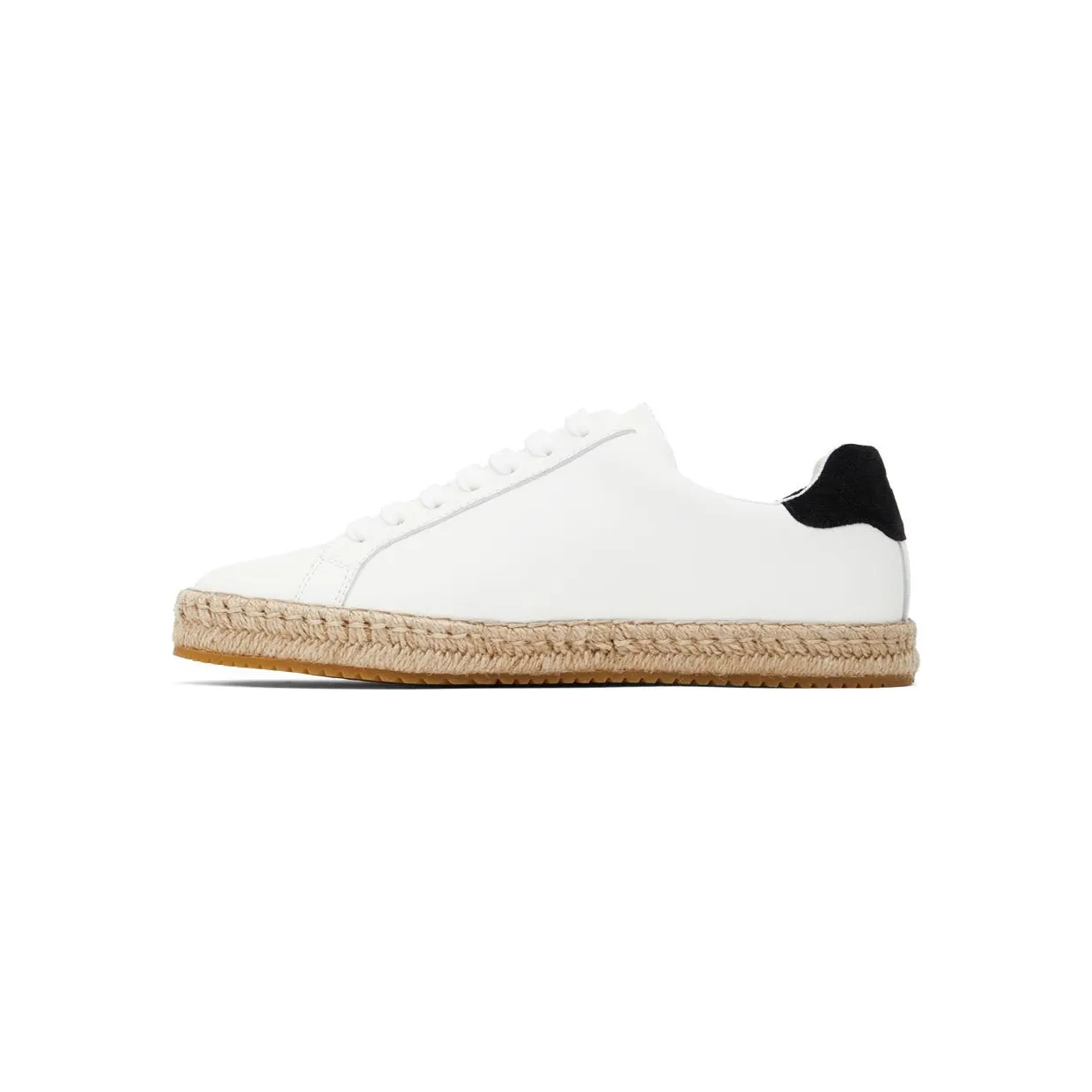 Palm Angels White Palm One Espadrille Sneakers (PMIB001S22LEA0010101) (3)