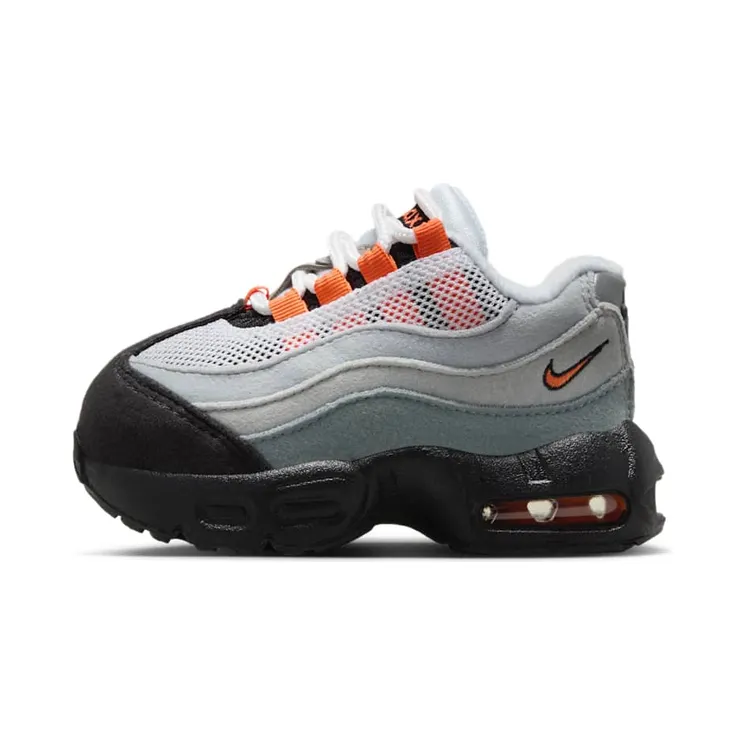 Nike Air Max 95 OG TD “Black / Cool Grey / White / Bright Mandarin” (II5339-006)