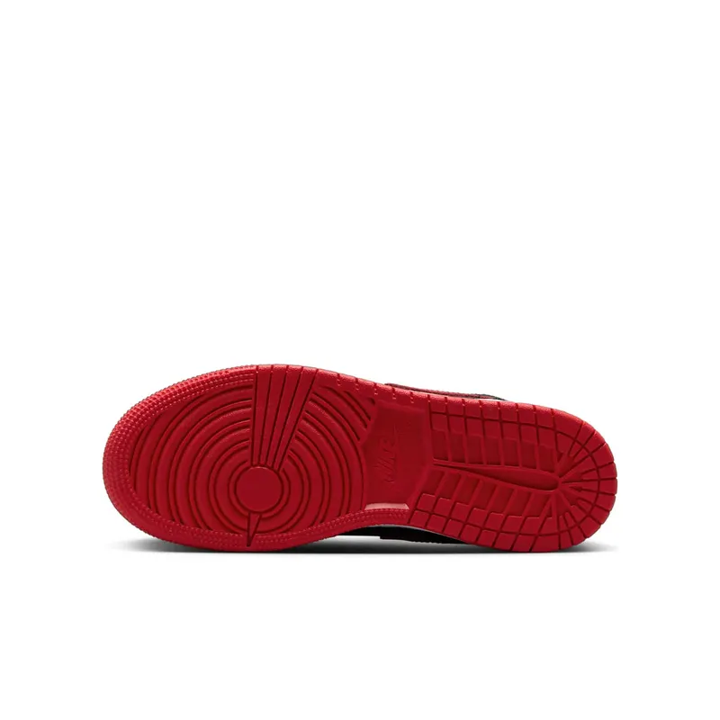 Air Jordan 1 Mid GS “Black / White / University Red” (DQ8423-005)