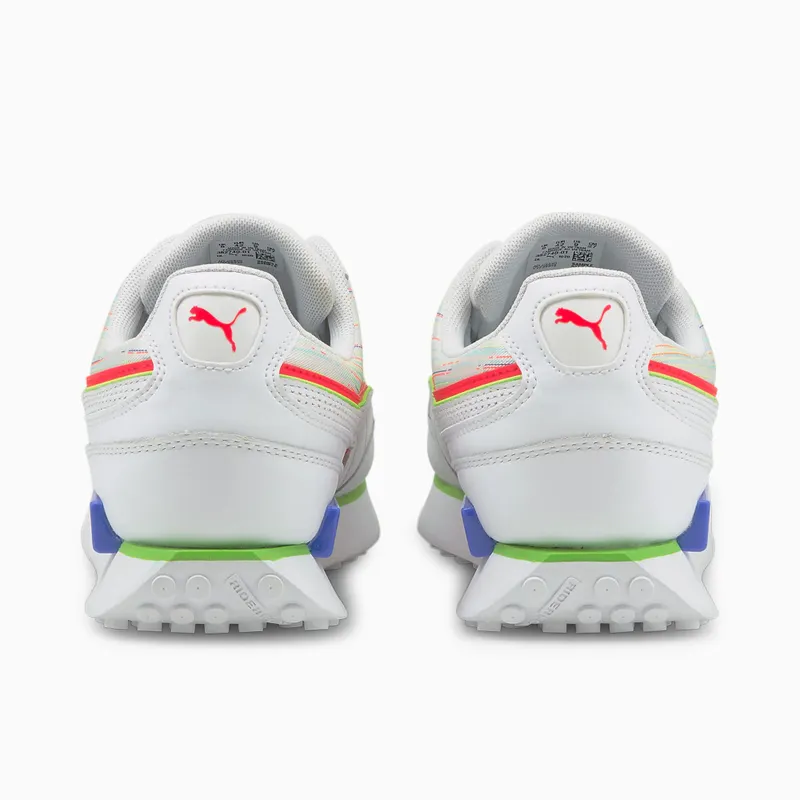 Puma Future Rider Double Spectra White/Green (382740-01)
