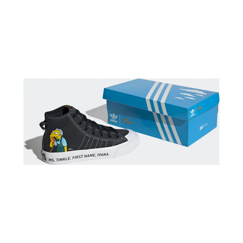 Adidas Nizza Hi RF Core Black / Core Black / Cloud White (GZ3538)