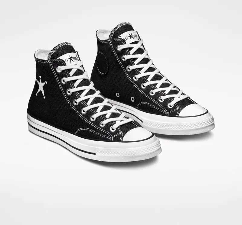 Converse Converse x Stüssy Chuck 70 Black/White/Black