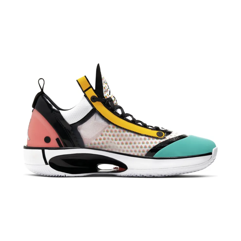 Jordan XXXIV Low Guo Ailun Pop Art White/Multi-Color (CZ7748-100)