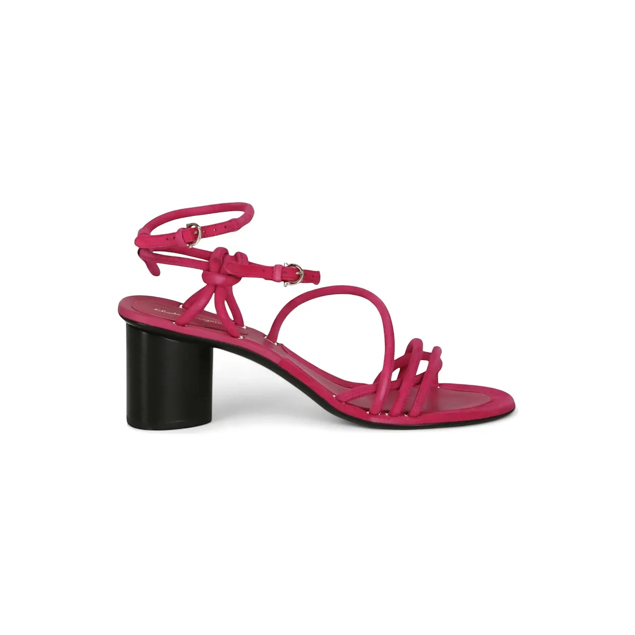 Ferragamo Augusta 60 Suede Sandal Pink (01R272-732769-1C)