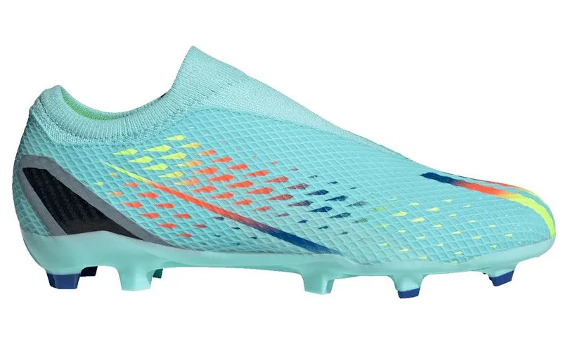 adidas X Speedportal.3 Laceless FG Clear Aqua Power Blue (GW8470)