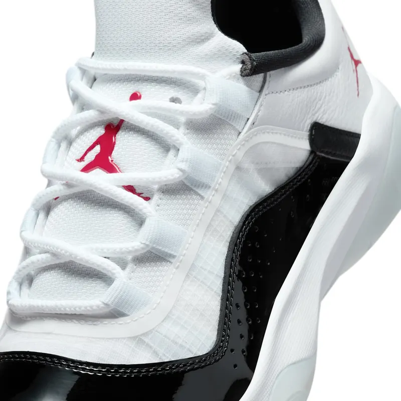 Jordan 11 CMFT Low White Black Blue Tint University Red (DV2629-106)