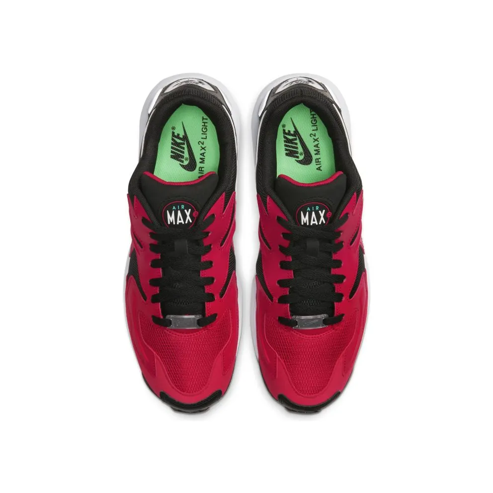 Nike Air Max 2 Light Black Red Electro Green Black/University Red-Electro Green-White (AO1741-003)