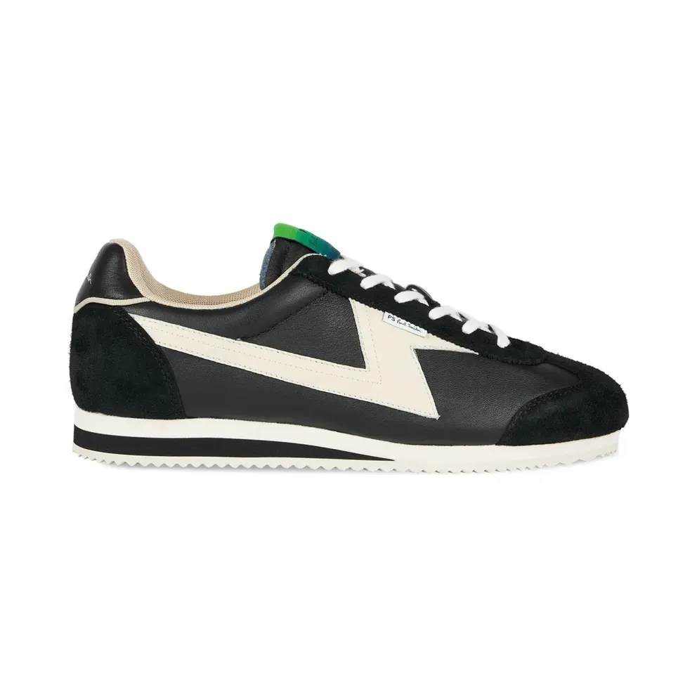 PS Paul Smith Atalanta leren with vlakken – Black (M2SALA02TLEA)