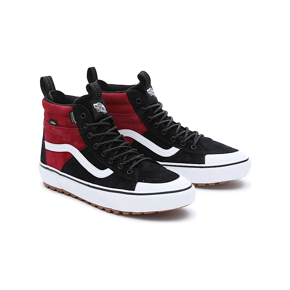 Vans Sk8-Hi MTE-2 HydroGuard Black Red Gum (VN0007NK458)
