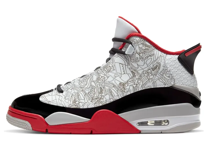 Jordan Dub Zero ‘Varsity Red’ White/Black/Varsity Red (311046-116)