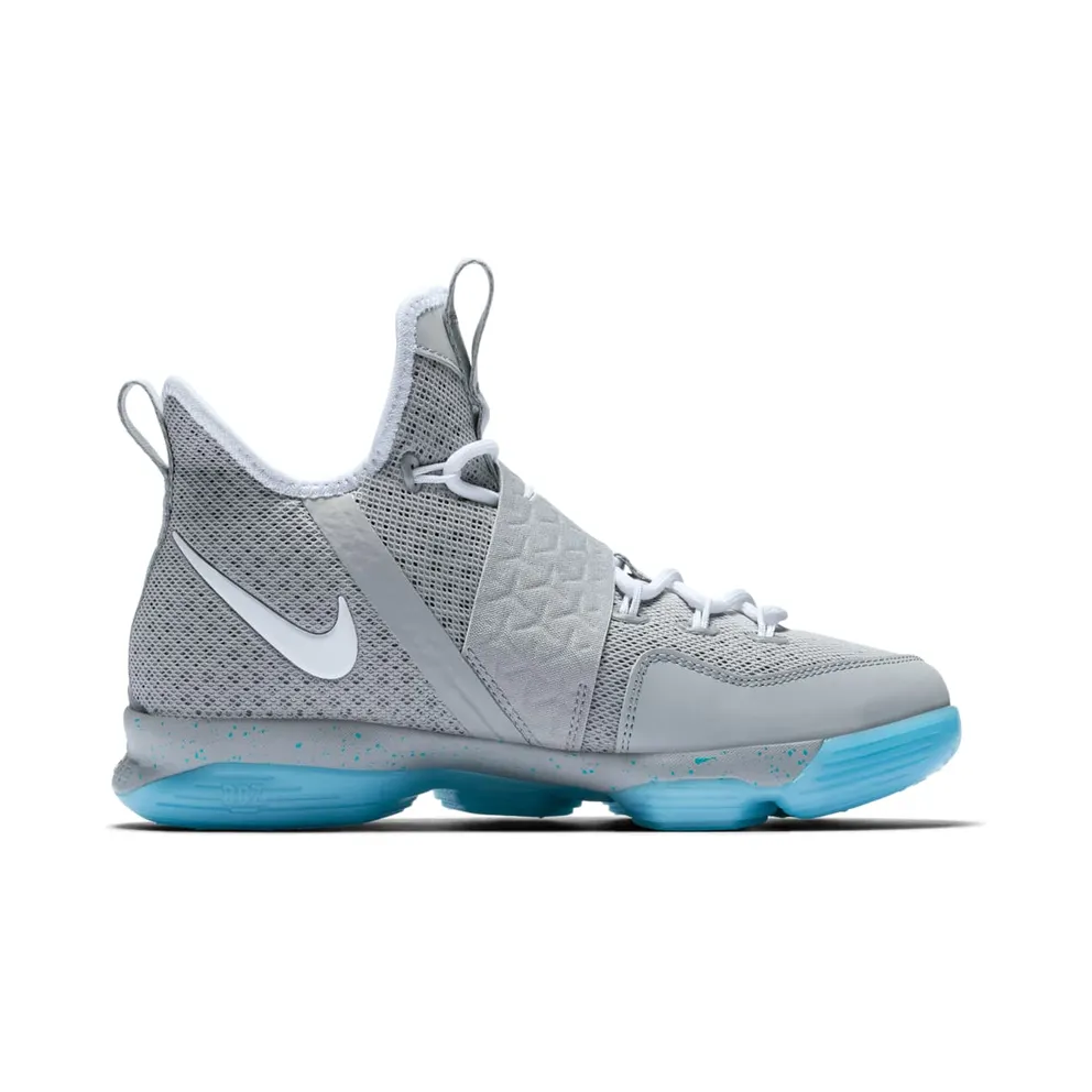 Nike LeBron 14 Mag (GS) Matte Silver/White-Glow (859468-005)
