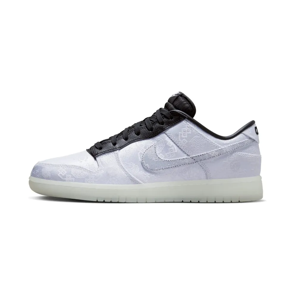 Nike Dunk Low x CLOT x Fragment Design White/Black/White (FN0315-110)