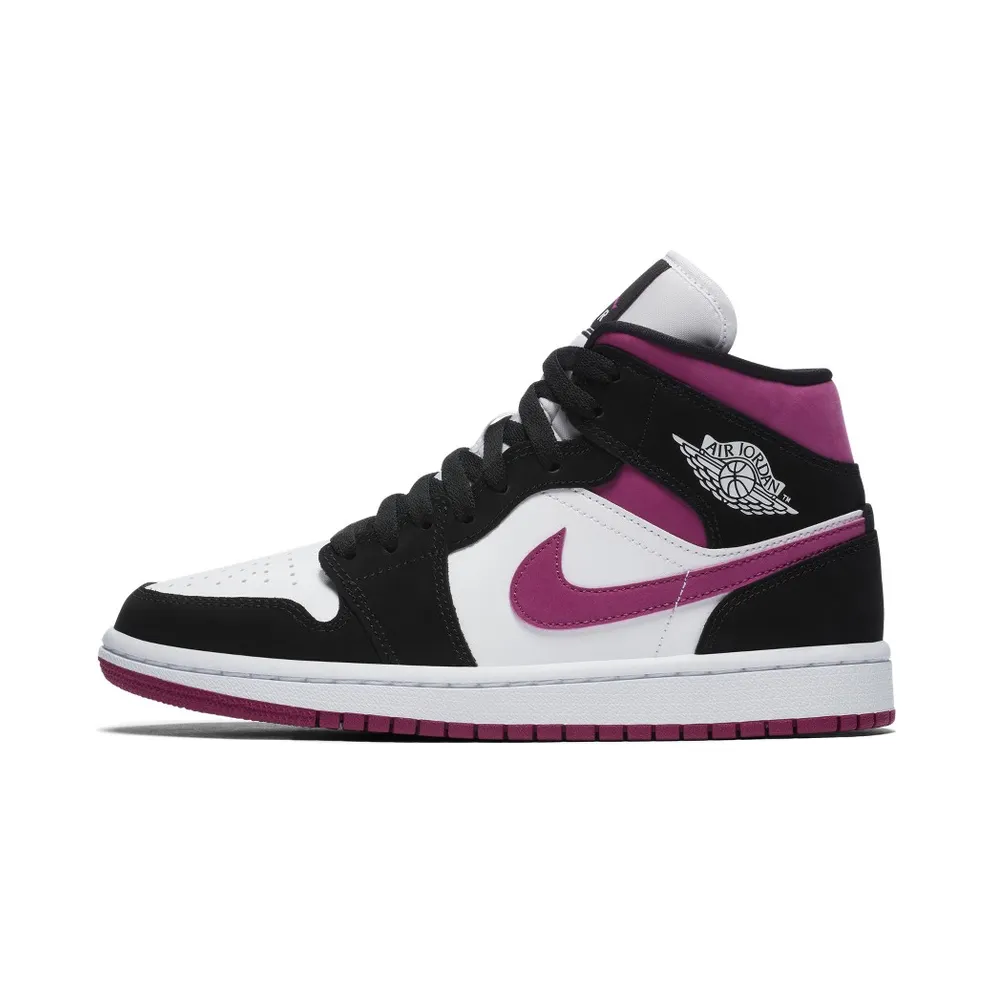 Air Jordan Womens Nike AJ I 1 Mid Magenta (2020) (BQ6472-005)