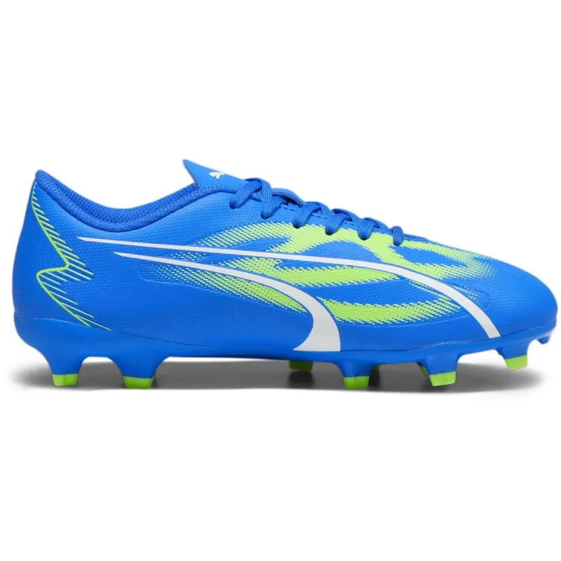 Puma ULTRA PLAY FG/AG Jr für Kids, White, Größe 28 EU / 10 Kids UK (107530)