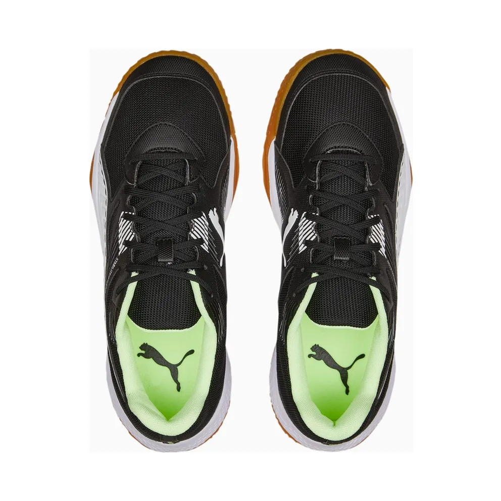 Puma Solarflash II Indoor Sports Shoes White/Black (106882-01)