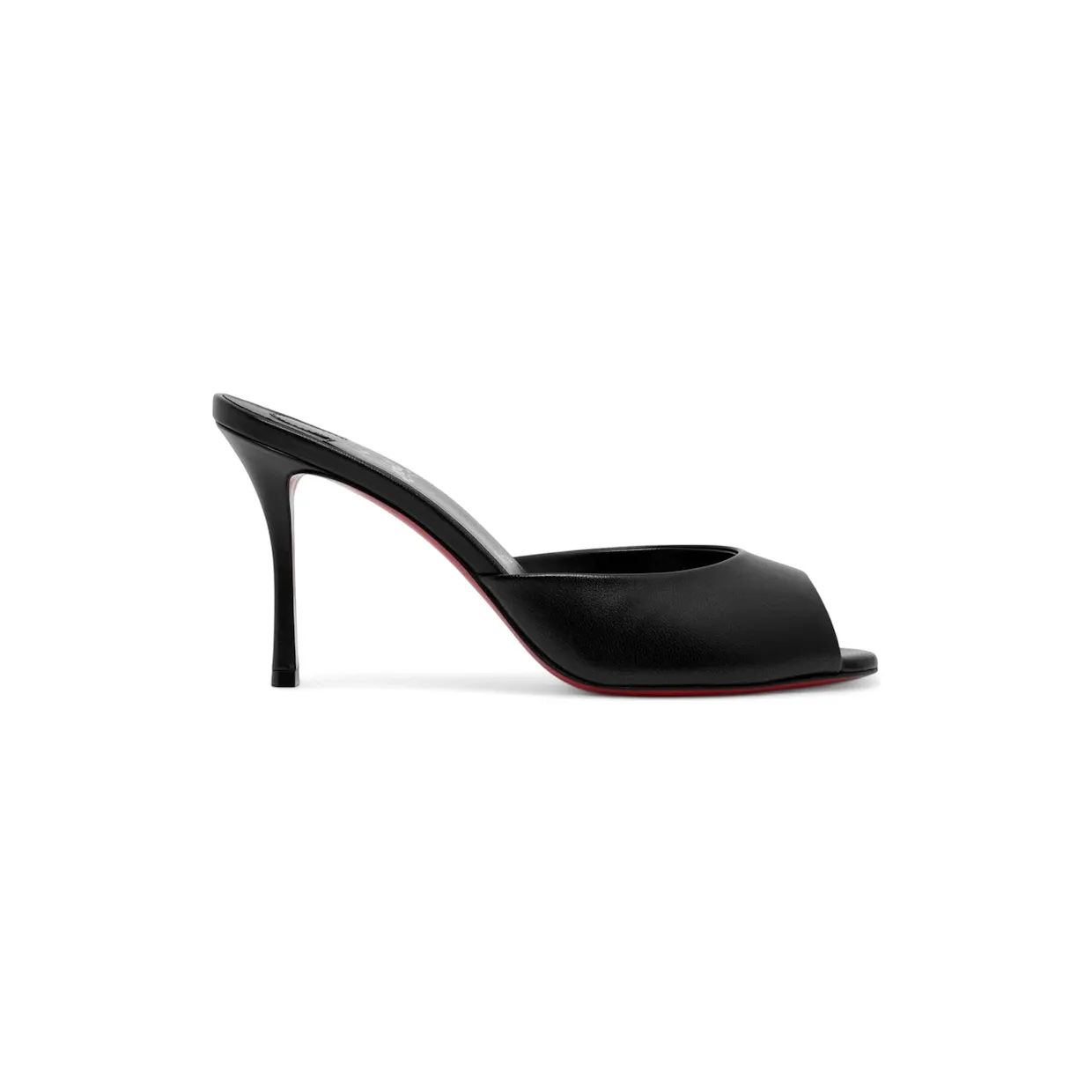 Christian Louboutin Me Dolly 85 Mules Black (1230537 B439)