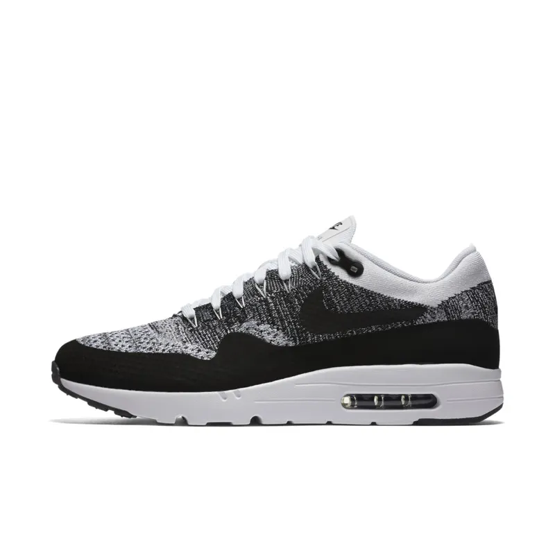Nike Air Max 1 Ultra Fkynit White Black White/Black (843384-100)