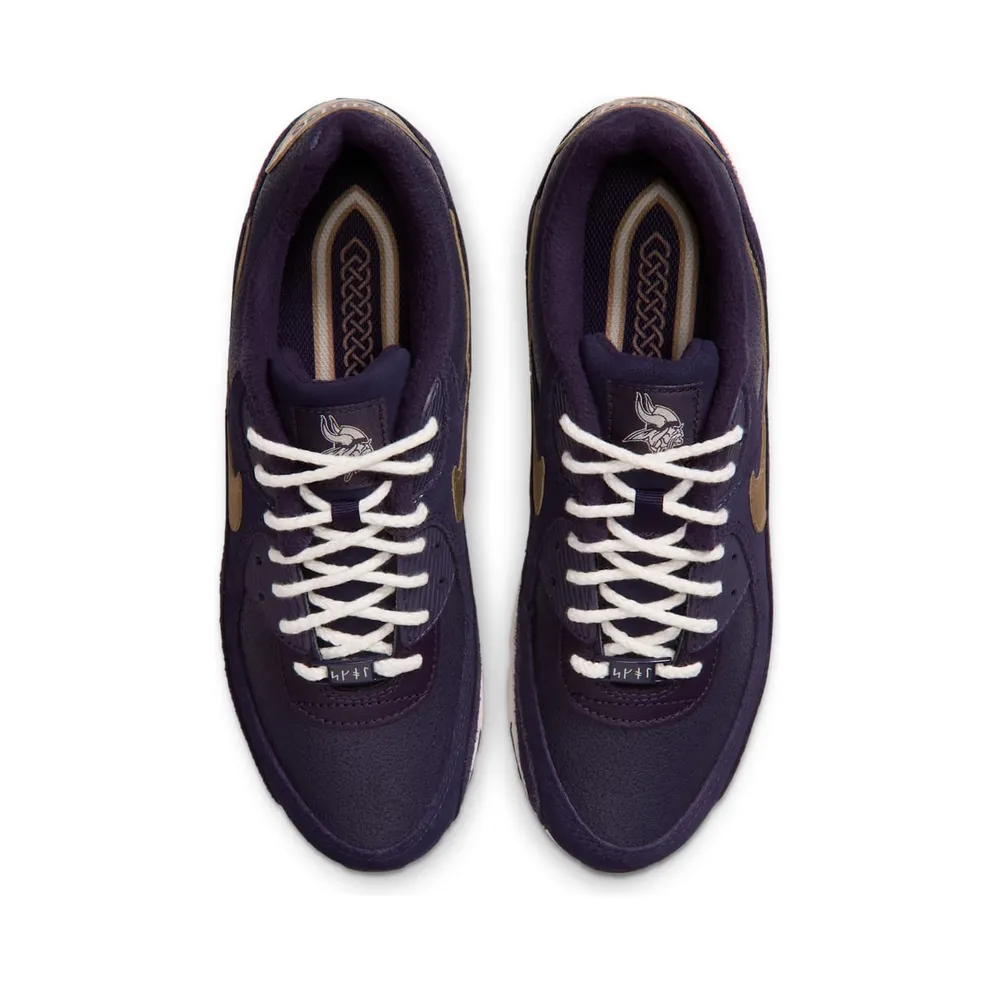 NFL x Nike Air Max 90 – Minnesota Vikings – “Purple Dynasty / Metallic Gold / Pale Ivory” (IW1140-500)