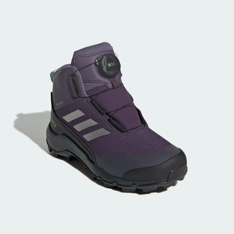Adidas Terrex Winter Mid BOA RAIN.RDY Hiking Aurora Plum / Matte Silver / Core Black (JS2970)