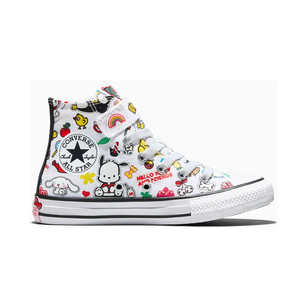 Converse Chuck Taylor All Star EasyOn Hi Hello Kitty Stickers (A17701C)