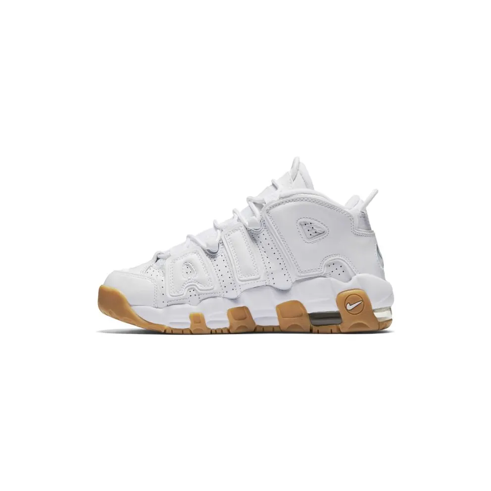 Nike Air More Uptempo White Gum (GS) White/White-Bamboo-Gum Light Brown (415082-101)