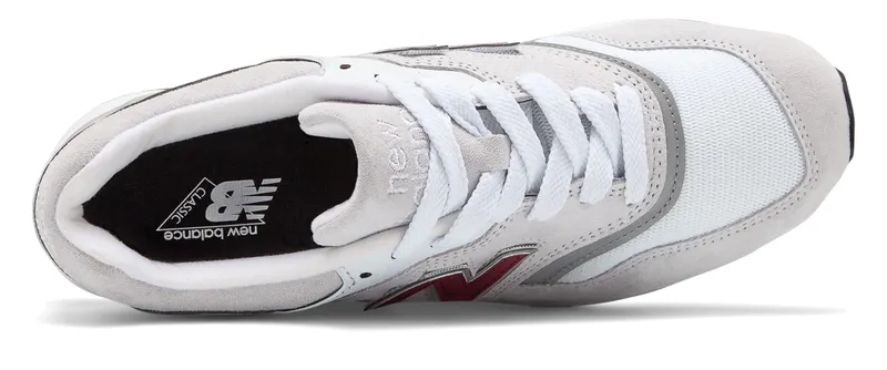 New Balance 997 Detachable Logos Light Grey Light Grey/White (M997LBG)