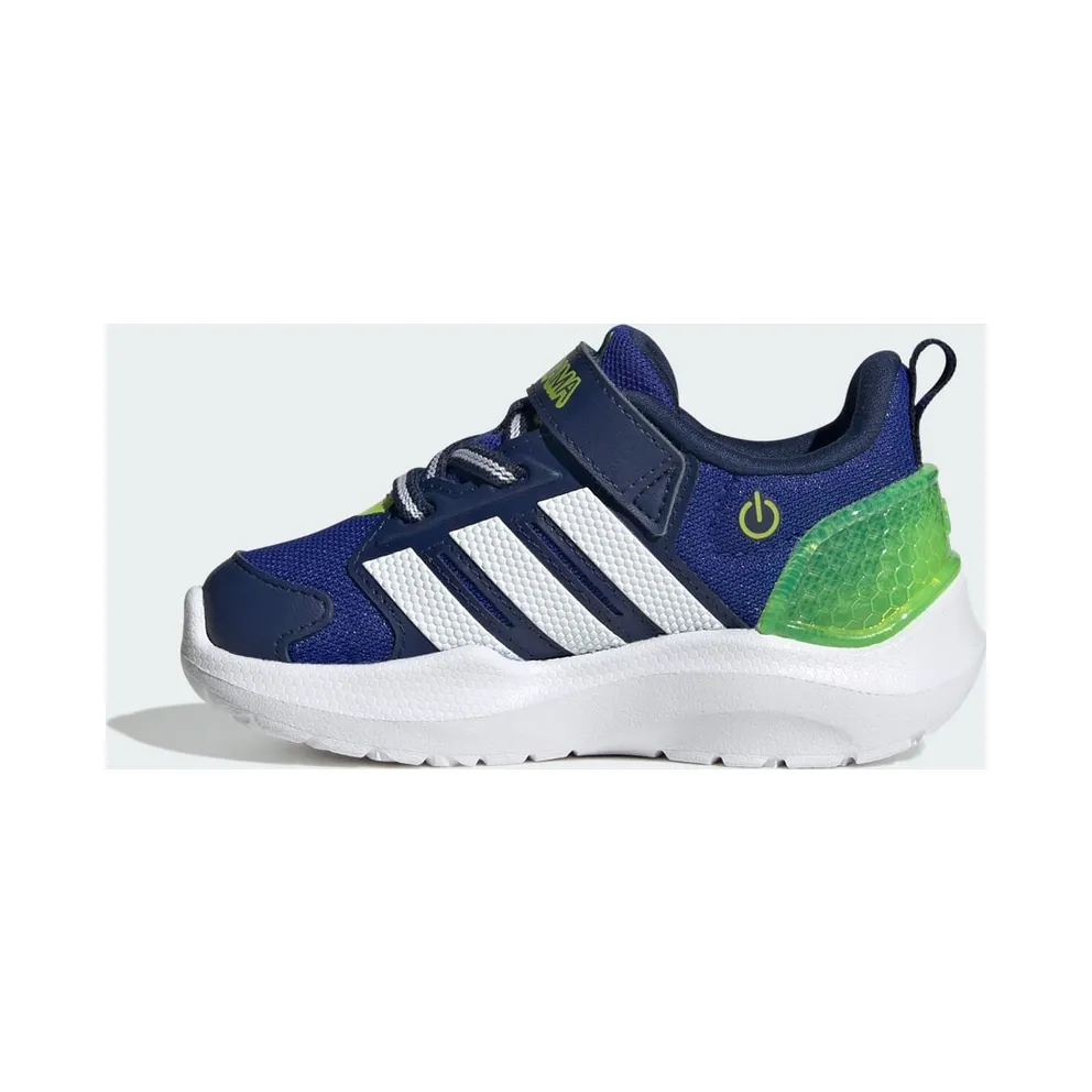 Adidas LIGHTORAMA Shoes INFANTS Lucid Blue / Cloud White / Solar Slime (JQ4161)