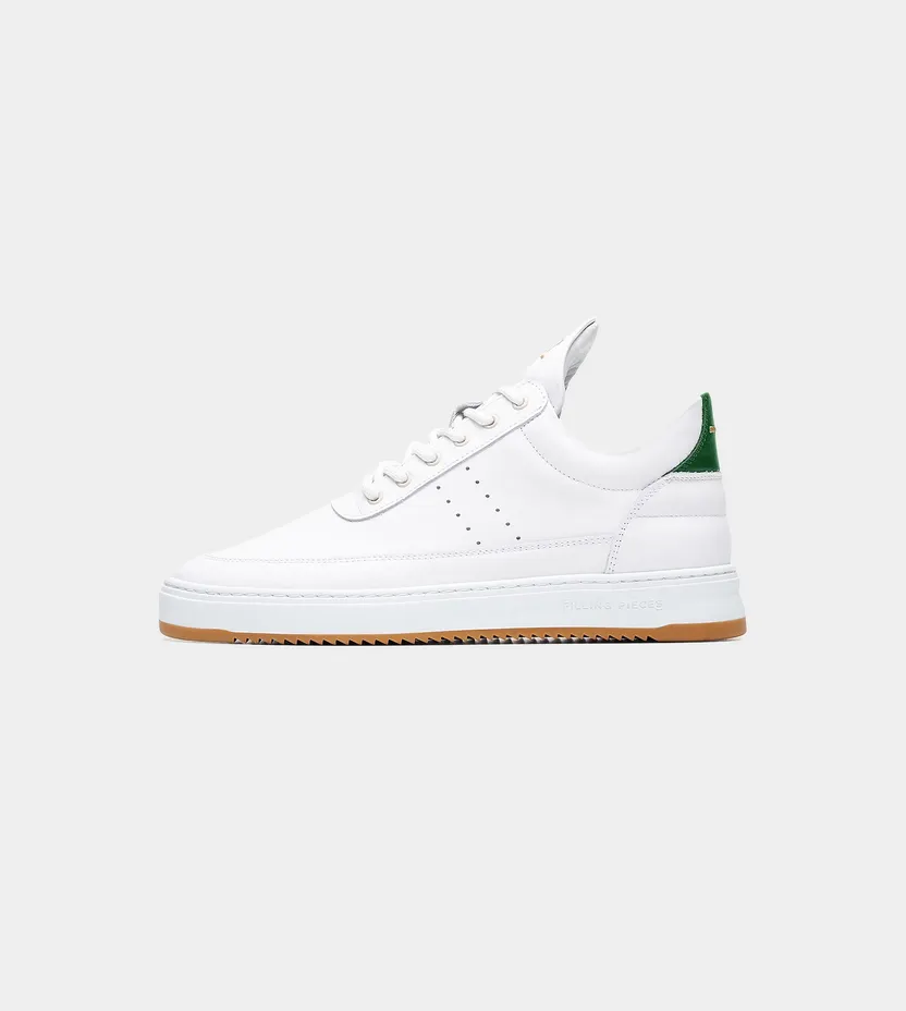 FILLING PIECES Low Top Bianco Green (10127791926)