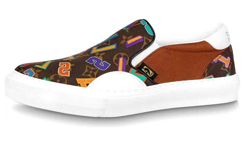 Louis Vuitton x NBA Ollie Slip On Trainer (2021) (1A90C2)