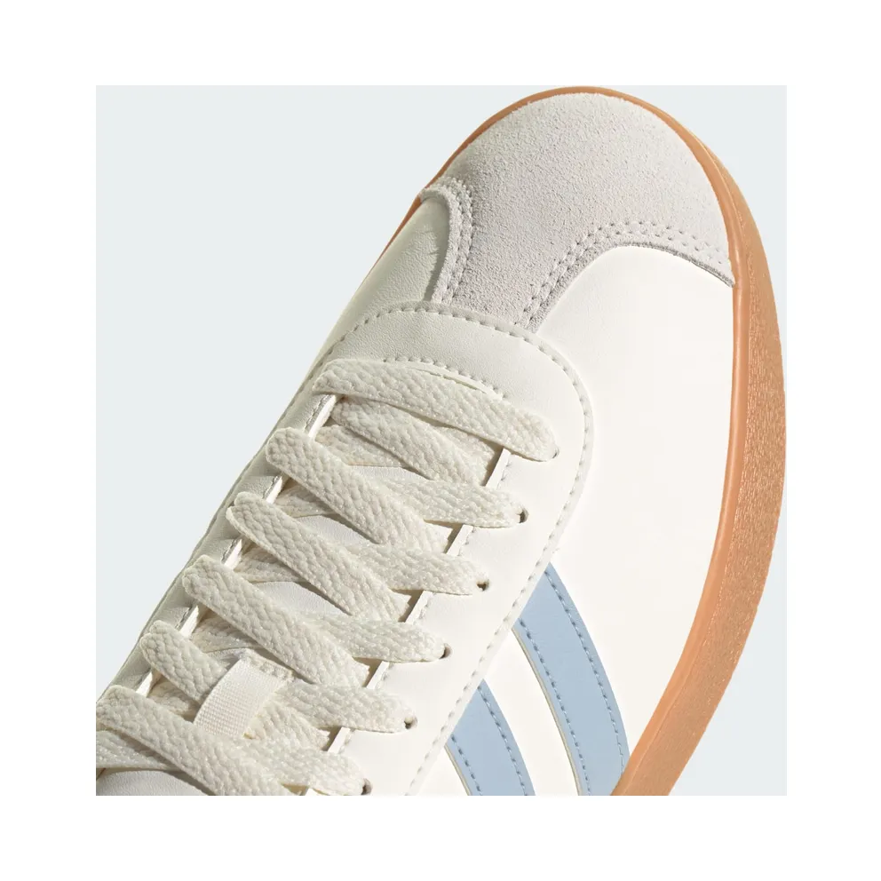 adidas VL Court Classic Off White Wonder Blue Gold Metallic (JH5063)