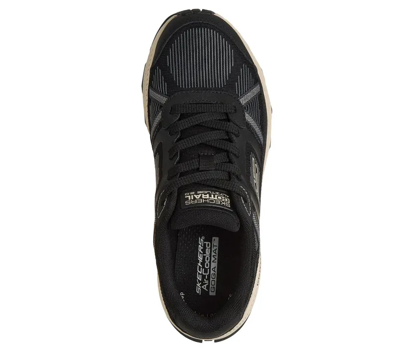 Skechers GO RUN Trail Altitude 2.0 – Red Rock Sneaker Black/Natuurlijk