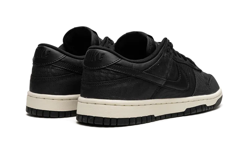 Nike Dunk Low Retro PRM “Black Canvas” (DV7211-001)