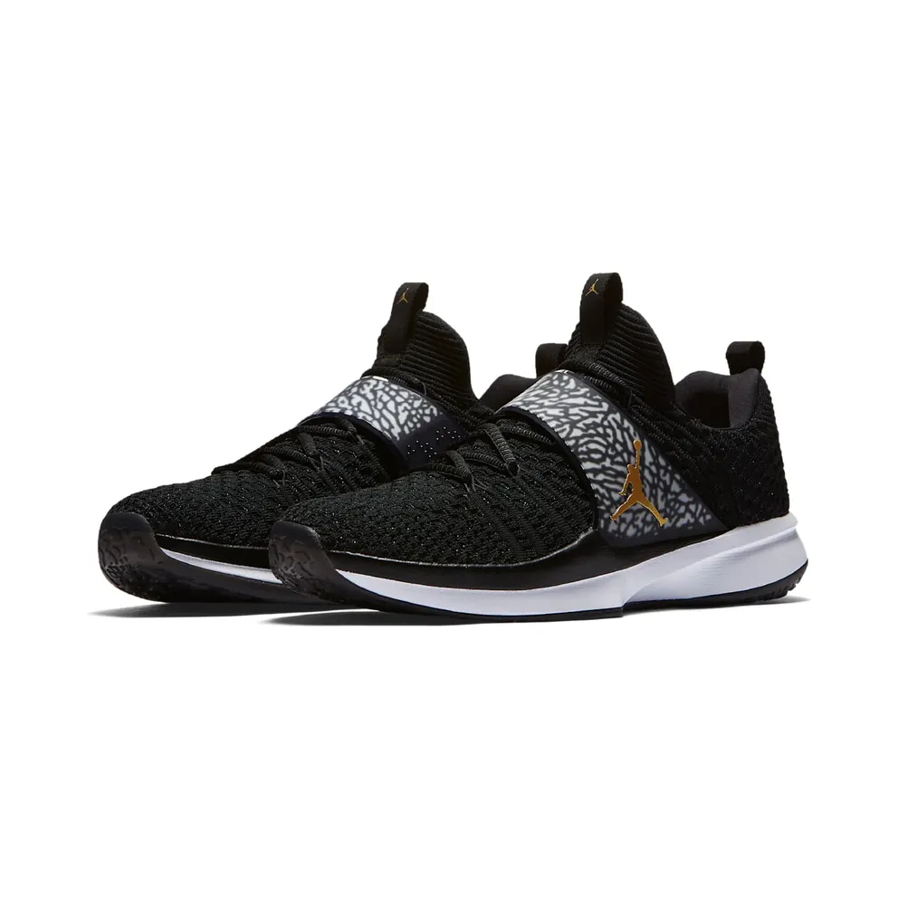 Jordan Trainer 2 Flyknit Black Metallic Gold Black/Metallic Gold-White (921210-021)