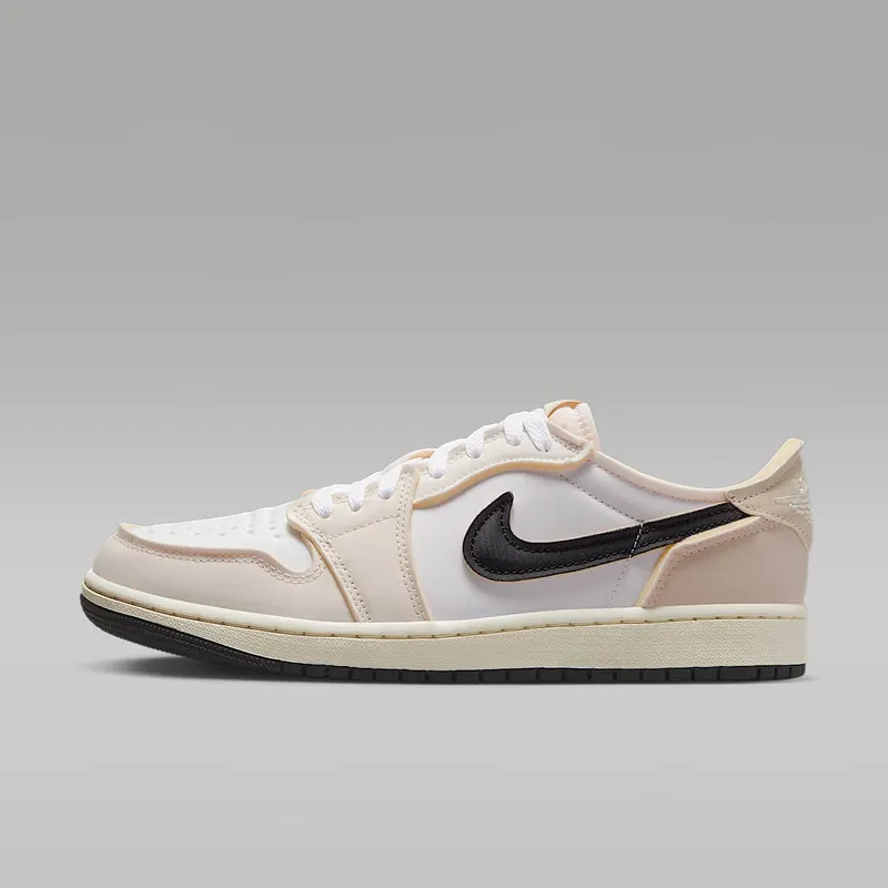 Air Jordan 1 Retro Low OG White/Light Orewood Brown/Black/Coconut Milk (DV0982-100)