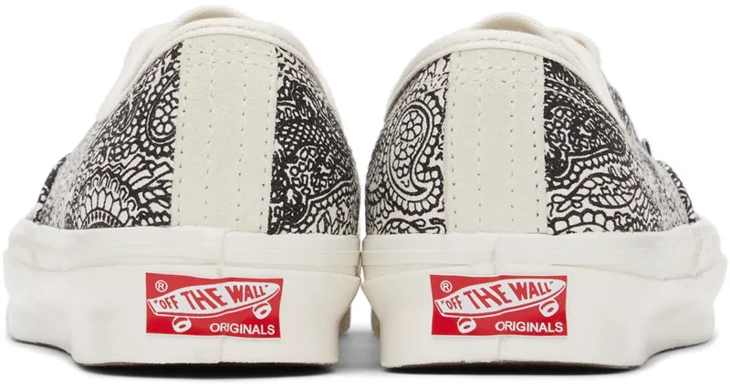Vans Black & White Vault OG Style 48 LX Sneakers (VN0A4BV9B4L1)
