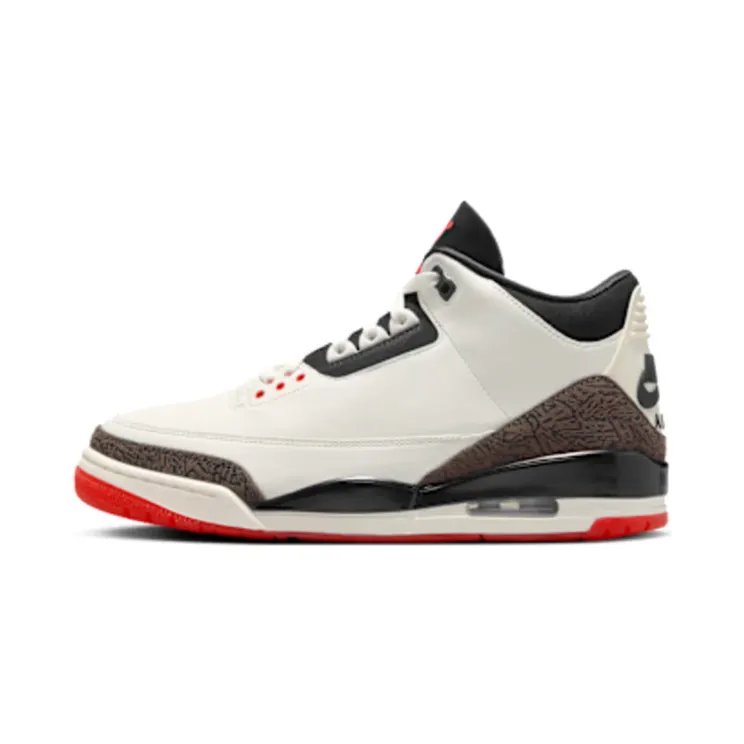 Air Jordan 3 World’s Best Dad “Sail / University Red / Pale Ivory / Black” (IF4396-103)