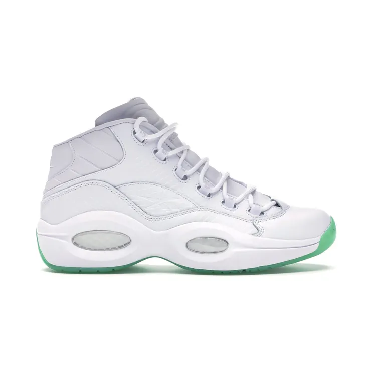 Reebok Question Mid White Mint Glow White/Mint Glow (Other Brands Reebok)