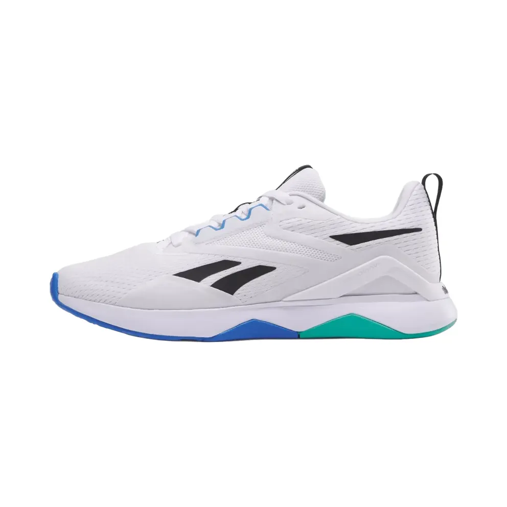 Reebok Nanoflex TR 2.0 “White Black Unleashed Green” (100205-403)