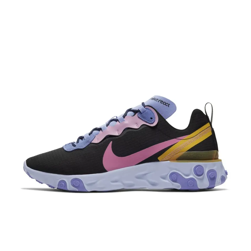 Nike React Element 55 ACG Black/Light Thistle-Pollen Rise-Magic Flamingo (CI9593-001)