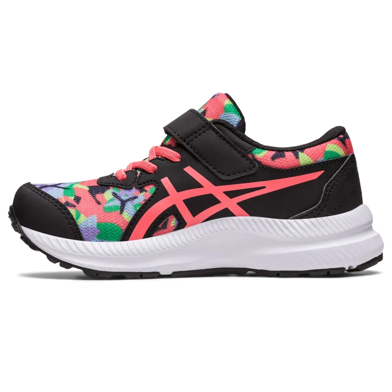 Asics CONTEND 8 PS PRINT Black/Papaya (1014A293.004)