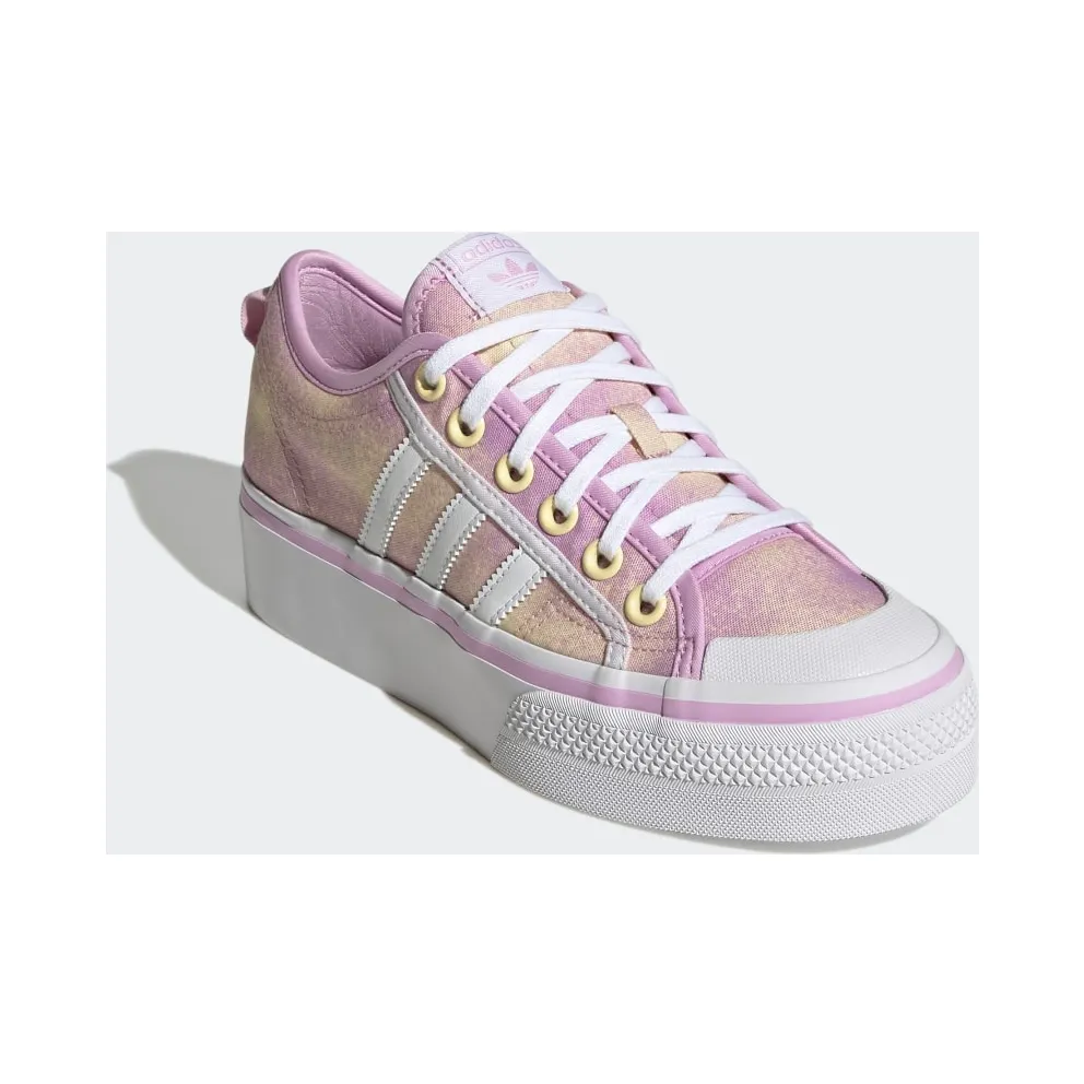 Adidas Nizza Platform Bliss Lilac / Cloud White / Almost Yellow (GY9476)