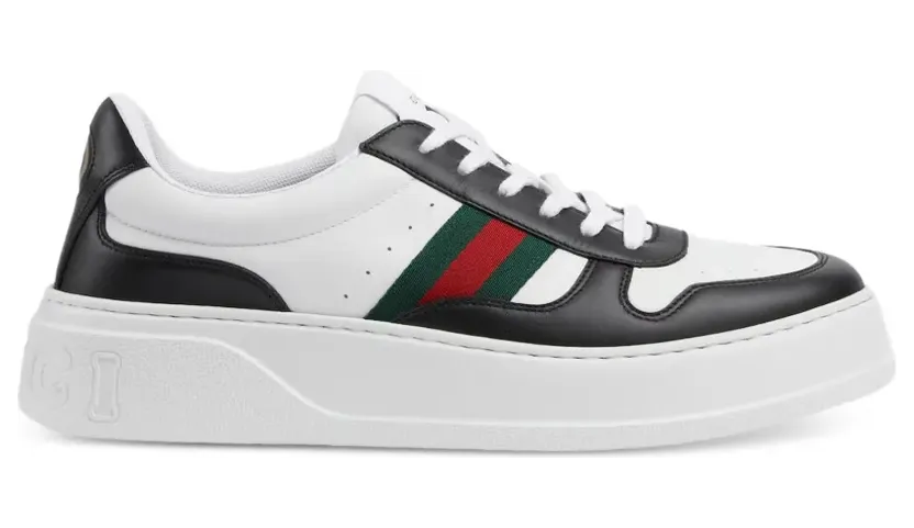 Gucci Chunky met Web-streep “White” (848317AAE0H)