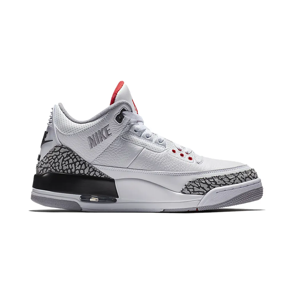 Jordan Air 3 JTH Super Bowl White/Fire Red/Black (AV6683-160)