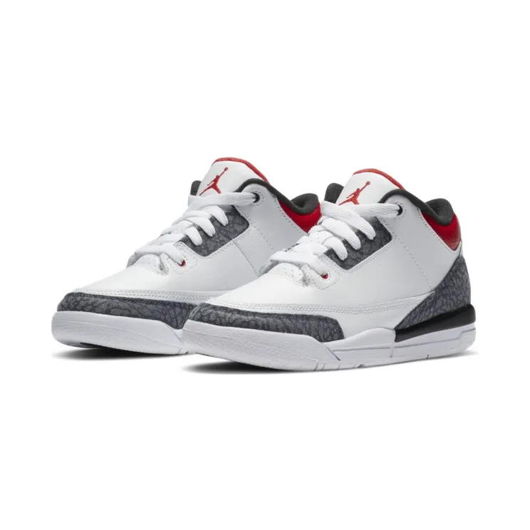 Jordan 3 Retro SE-T Fire Red Denim (PS)