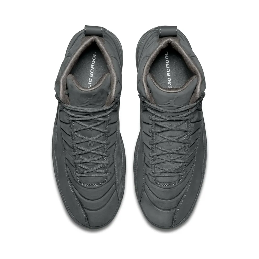 Jordan 12 Retro PSNY Dark Grey/Dark Grey-Black (130690-003)