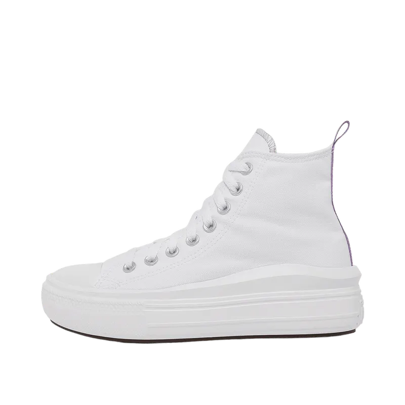 Converse Chuck Taylor All Star Move Platform White/pixel Purple/white